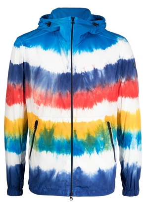 Paul & Shark logo-patch stretch-design collar jacket - Multicolour