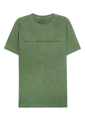Osklen Caiçara-text T-shirt - Green