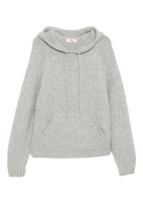 Cherry LA cashmere hoodie - Grey