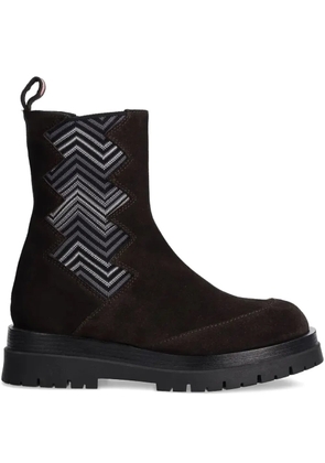 Missoni suede boots - Brown