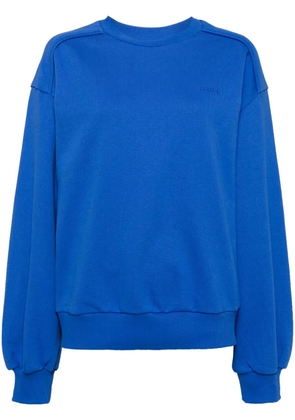 Juun.J signature graphic sweatshirt - Blue
