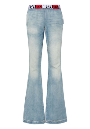 Diesel logo-waistband jeans - Blue