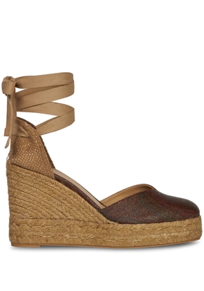 ETRO paisley-print espadrilles - Purple