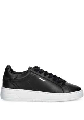 Copenhagen Vitello leather lace-up sneakers - Black