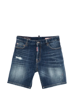 DSQUARED2 distressed shorts - Blue