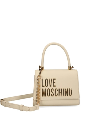 Love Moschino logo-lettering tote bag - Neutrals