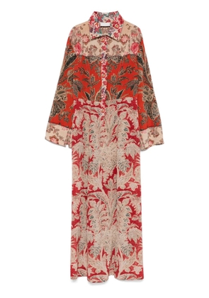 Pierre-Louis Mascia Trapezio shirt dress - Red