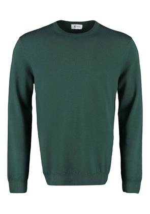 THE (Alphabet) crew-neck wool pullover - Green