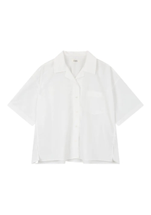 TOMBOY short-sleeve button-up shirt - White