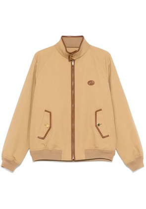Valentino Garavani VLogo bomber jacket - Brown