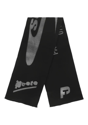 PROTOTYPES Football scarf - Black