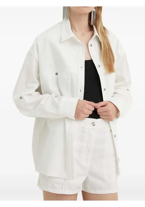 IRO buttoned pollo colar shirt - White