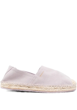 Gant suede flat espadrilles - Purple