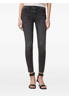 AllSaints logo-patch jeans - Black