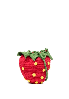 Sky High Farm strawberry crossbody bag - Red