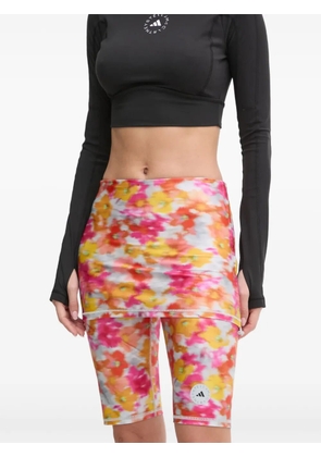 adidas by Stella McCartney floral-print shorts - Pink
