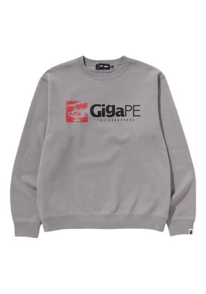 Neighborhood logo-print sweatshirt - Grey