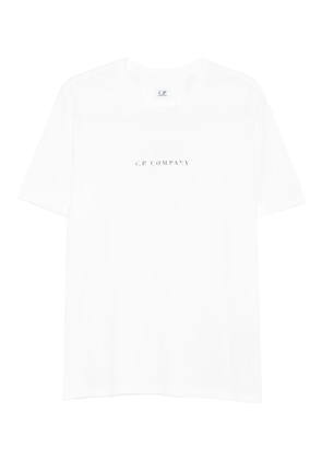 C.P. Company logo-print cotton T-shirt - White