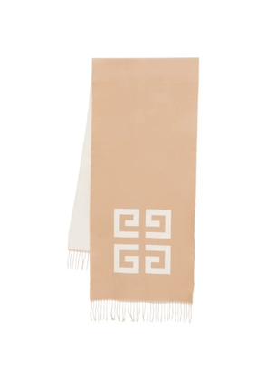 Givenchy fringed-hem scarf - Neutrals