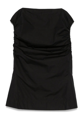 TOTEME gathered top - Black