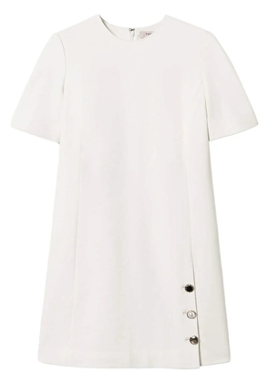 TWINSET buttoned mini dress - White
