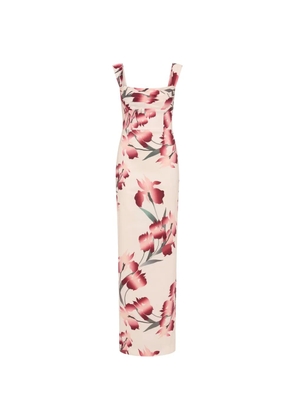 Rebecca Vallance Linnea floral maxi dress - Pink
