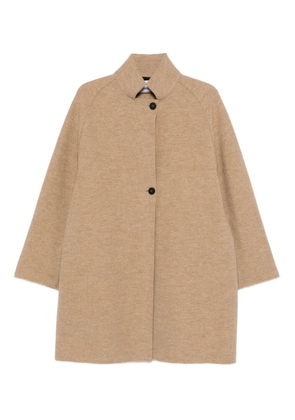 Harris Wharf London buttoned coat - Neutrals