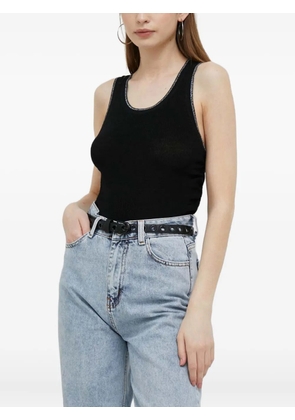 DKNY ruched tank top - Black