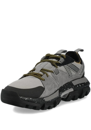 caterpillar panelled lace-up sneakers - Grey