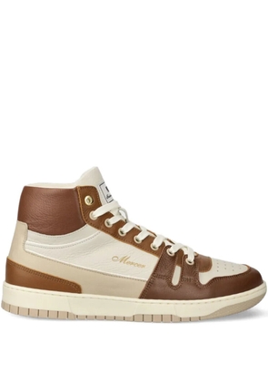 The Mercer Brand leather high-top sneakers - White