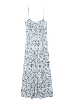 Zadig&Voltaire floral-pattern maxi dress - Blue