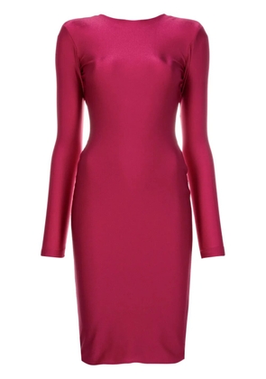 Lethicia Bronstein Gracie V-back midi dress - Pink