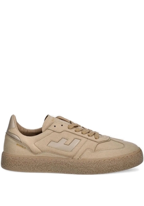Flamingos suede leather sneakers - Brown
