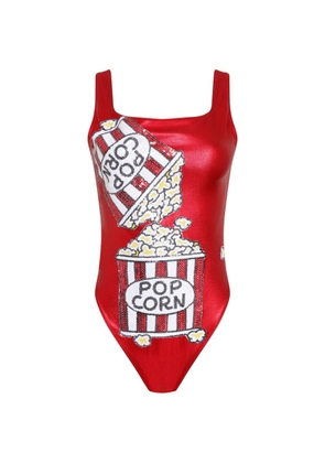 Brigitte sequin-embellished bodysuit - Red