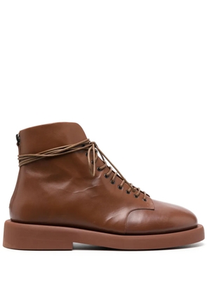 Marsèll Gommello leather ankle boots - Brown
