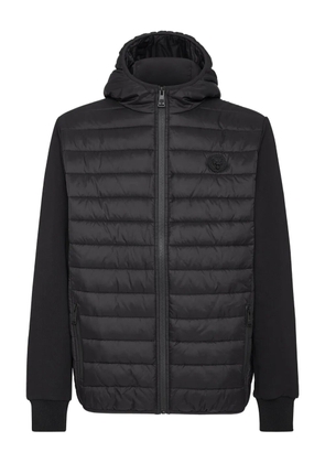 Plein Sport hooded padded jacket - Black