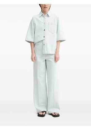 AERON short-sleeve pocket shirt - Blue