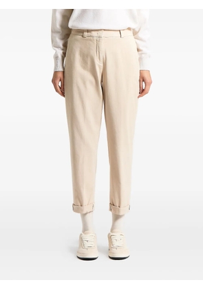 Peserico cuffed trousers - Neutrals