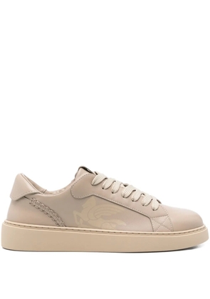 ETRO logo-print sneakers - Neutrals