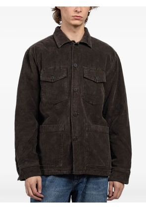 HARTFORD corduroy shirt jacket - Brown