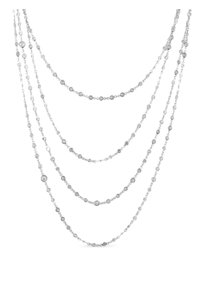 LB Exclusive diamond chain necklace - Silver