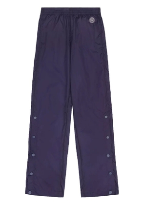 Sporty & Rich logo-patch track pants - Blue