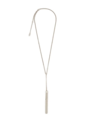Alexander McQueen T-bar chain necklace - Silver