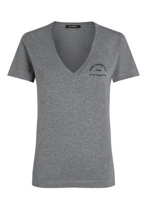 Karl Lagerfeld Rue St-Guillaume T-shirt - Grey