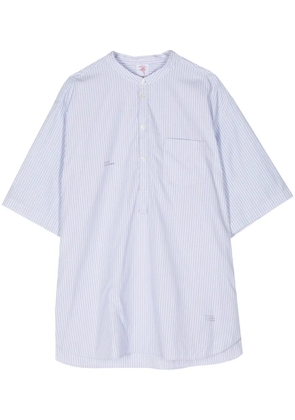 Undercover striped cotton shirt - Blue