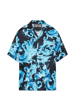 Versace Jeans Couture Barocco print pocket shirt - Blue