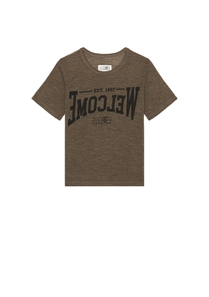 MM6 Maison Margiela Tee in Brown. Size S. Also in L.