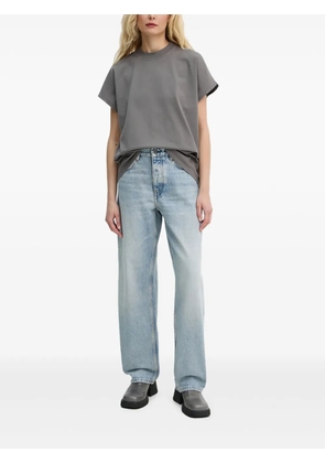 Won Hundred logo-patch jeans - Blue