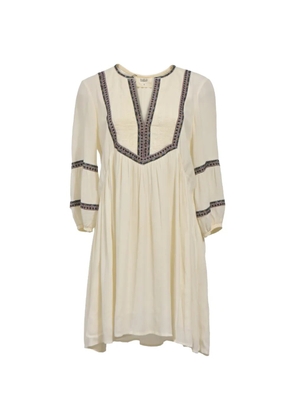 Ba&Sh Tulsie V-neck midi dress - Neutrals