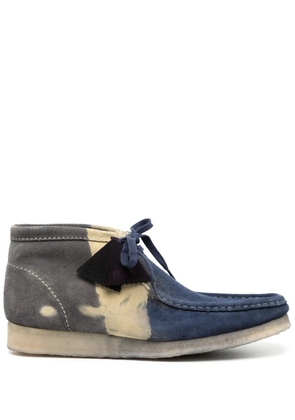 Stain Shade Wallabee boots - Blue